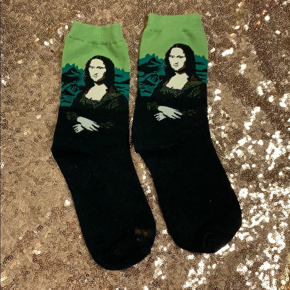 COPY - Mona Lisa Socks